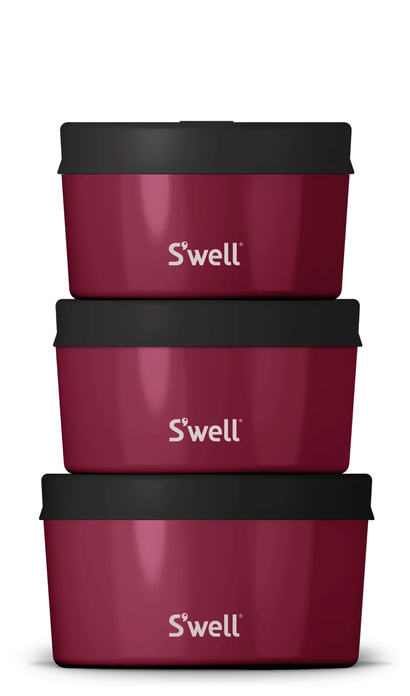 Wild Cherry Food Canister Set
