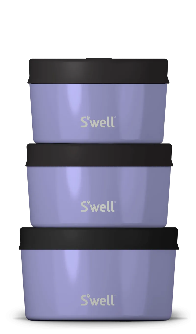 Hillside Lavender Food Canister Set