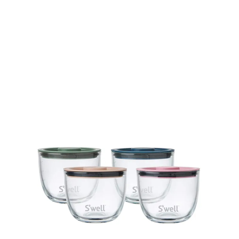 Set de cuencos de preparación de vidrio | 12oz